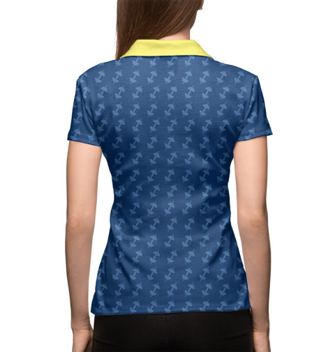 

Поло Print Bar, Белый, Vault Gym