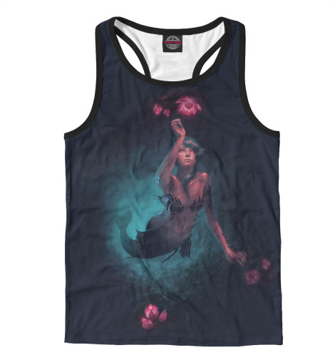 

Майки борцовки Print Bar, Белый, Русалка