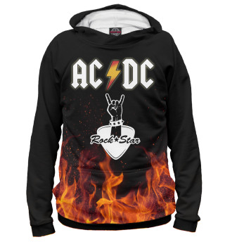 Худи для девочки AC/DC Rock Star