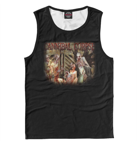 

Майки Print Bar, Белый, Cannibal Corpse