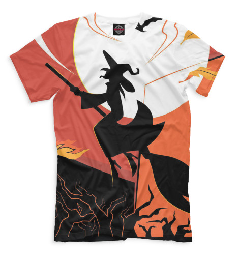 

Футболки Print Bar, Молочно-белый, Halloween