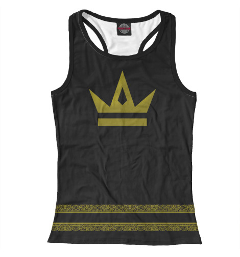 

Майки борцовки Print Bar, Белый, Crown black