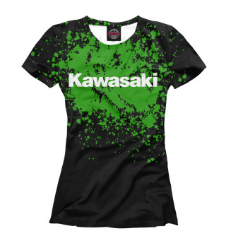 Женская футболка Kawasaki