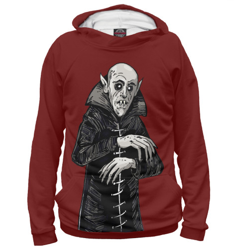 

Худи Print Bar, Белый, Носферату