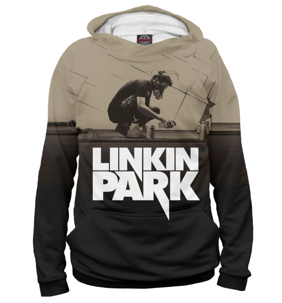 Худи для мальчика с изображением Linkin Park Meteora цвета Белый