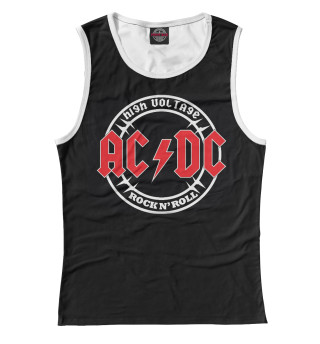 Женская майка AC/DC