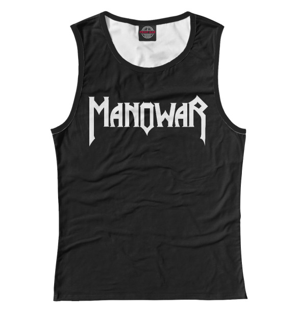 Майка для девочки с изображением Manowar цвета Белый