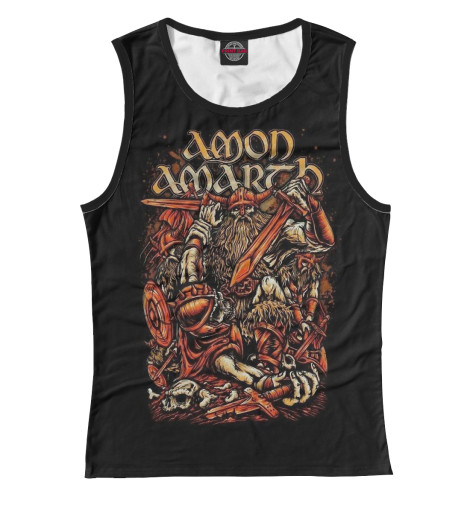 

Майки Print Bar, Белый, Amon Amarth