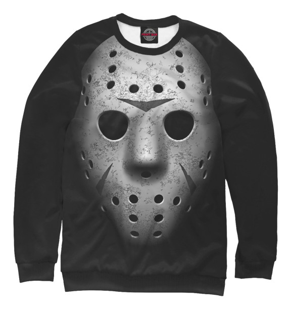 Свитшот для девочек с изображением Jason Friday цвета Белый