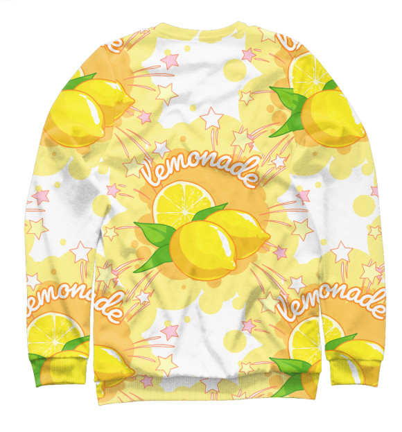 Свитшот для мальчиков с изображением Lemonade цвета Белый