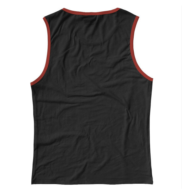 Женская майка с изображением Воин цвета Белый