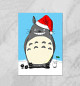 Плакат New Year Totoro