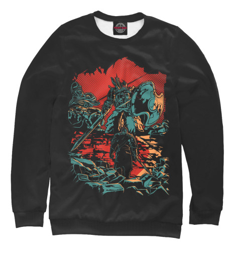 Свитшоты Print Bar, Белый, Dark Souls