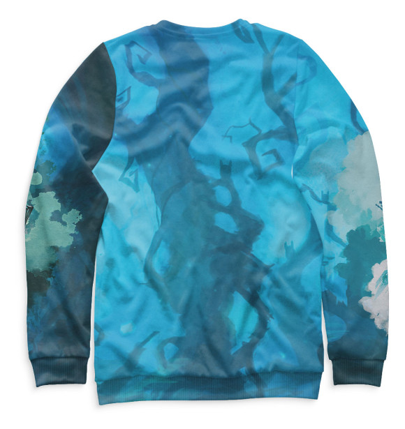 Свитшот для девочек с изображением Горшок цвета Белый