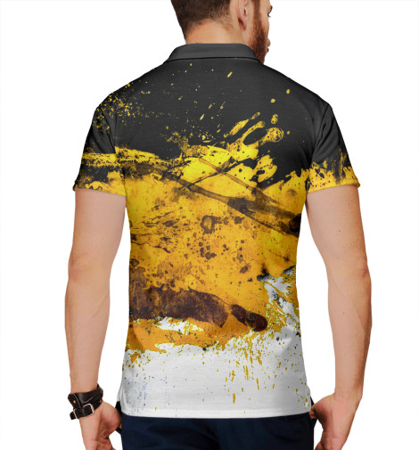 

Поло Print Bar, Белый, Grunge color