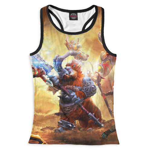 

Майки борцовки Print Bar, Белый, Dota 2