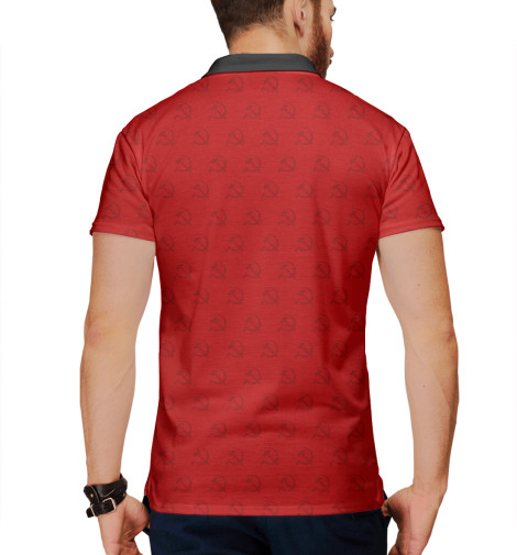 

Поло Print Bar, Белый, Communist Party