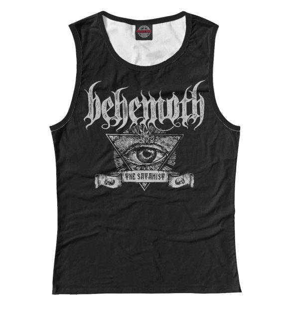 Майка для девочки с изображением Behemoth цвета Белый