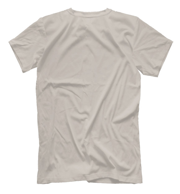 Мужская футболка с изображением I need your love цвета Белый