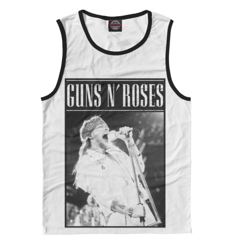 

Майки Print Bar, Белый, Guns N' Roses