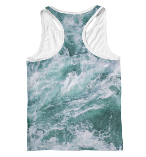 

Майки борцовки Print Bar, Белый, Океан