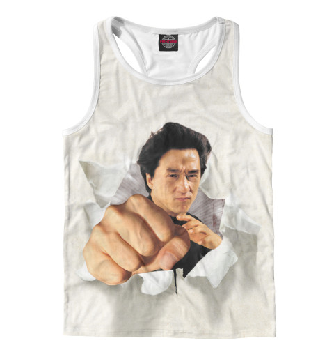 

Майки борцовки Print Bar, Белый, Джеки Чан