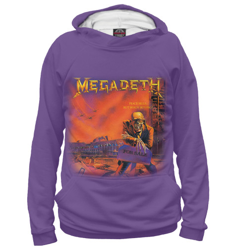 

Худи Print Bar, Белый, Megadeth