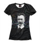 Женская футболка Ницше