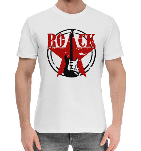 Хлопковые футболки Print Bar Rock mumou rock