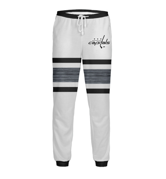 Мужские спортивные штаны с изображением Washington Capitals Форма Бонусная 2019 цвета Белый