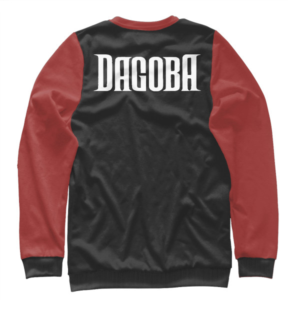 Женский свитшот с изображением Dagoba цвета Белый