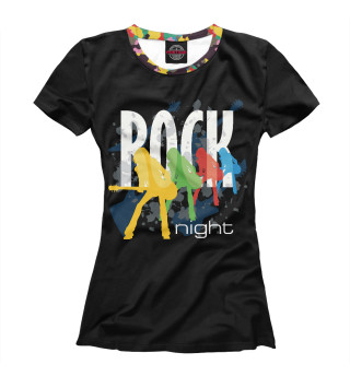 Женская футболка ROCK