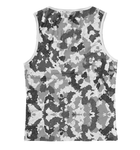 Женская майка с изображением Ride White Camo цвета Белый