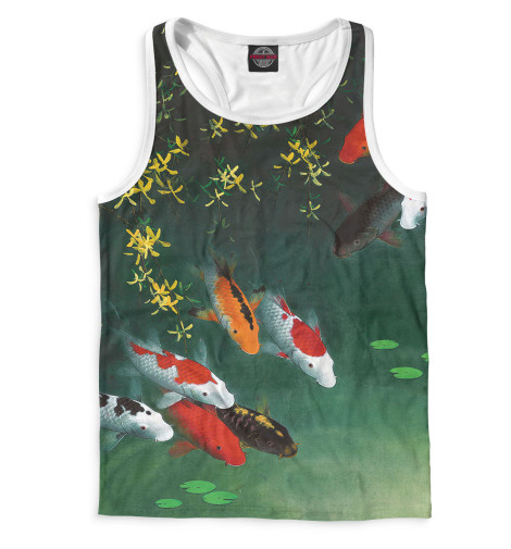 

Майки борцовки Print Bar, Белый, Карпы