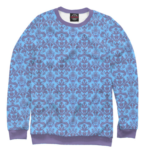 

Свитшоты Print Bar, Белый, Damask Blue Rasberry