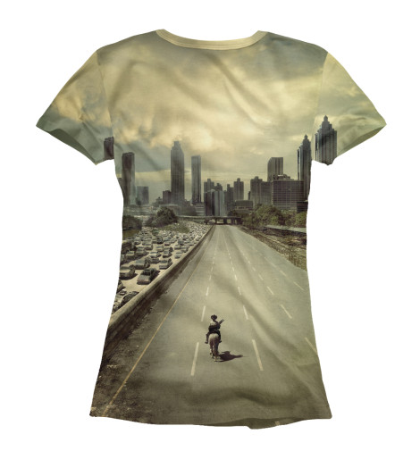 

Футболки Print Bar, Белый, Ходячие мертвецы