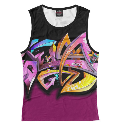 

Майки Print Bar, Белый, Graffiti