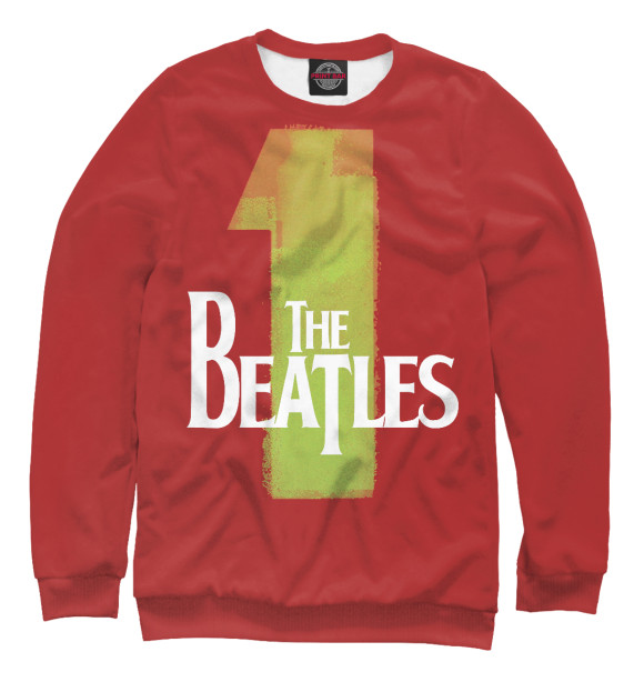 Свитшот для мальчиков с изображением The Beatles цвета Белый