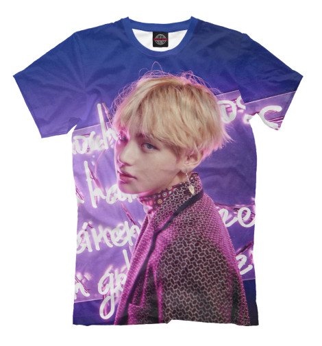 

Футболки Print Bar, Молочно-белый, BTS V