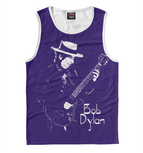 

Майки Print Bar, Белый, Bob Dylan