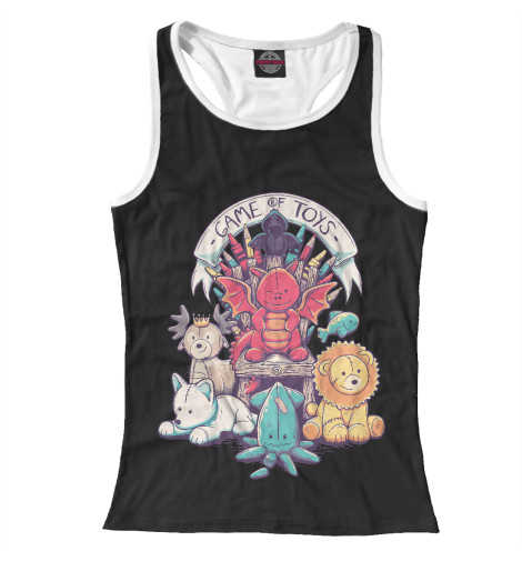

Майки борцовки Print Bar, Белый, Game of Toys