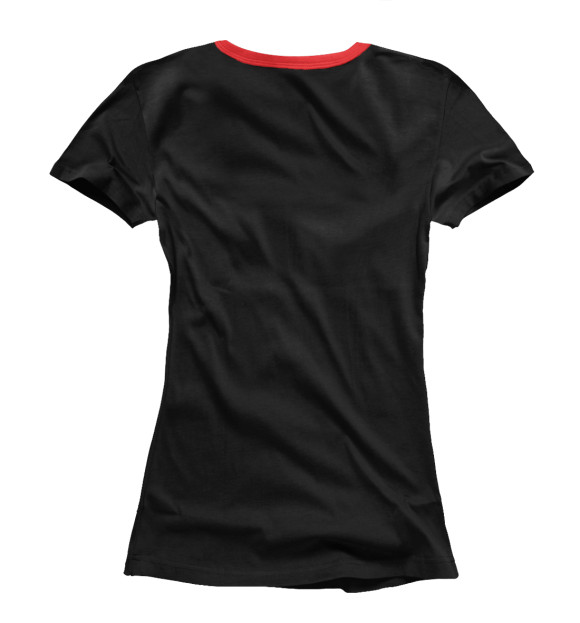 Женская футболка с изображением Ингушетия цвета Белый