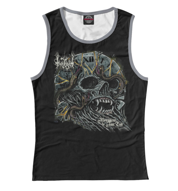 Женская майка с изображением Twilight цвета Белый