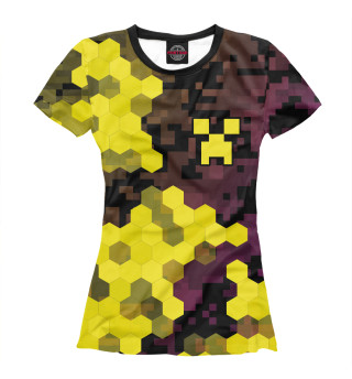 Женская футболка Minecraft / Майнкрафт