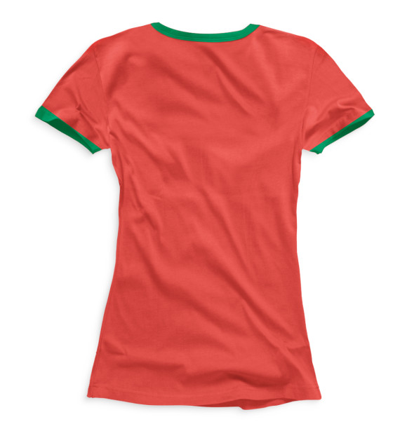 Женская футболка с изображением Домашняя ЧМ 2022 цвета Белый