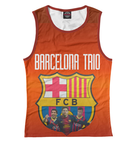 

Майки Print Bar, Белый, Barcelona trio