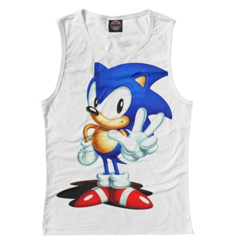 

Майки Print Bar, Белый, SONIC