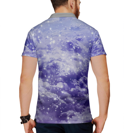 

Поло Print Bar, Белый, Конь летящий