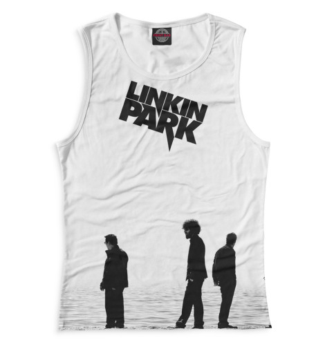 

Майки Print Bar, Белый, Linkin Park