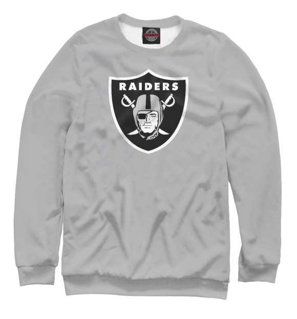 Свитшот для мальчиков с изображением Oakland Raiders цвета Белый
